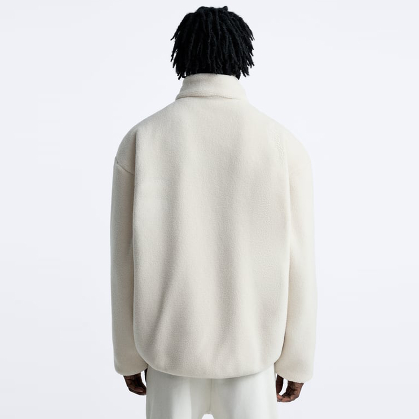 Charlo Fashion Two-Tone Fleece Jacket – Cozy Urban Streetwear 