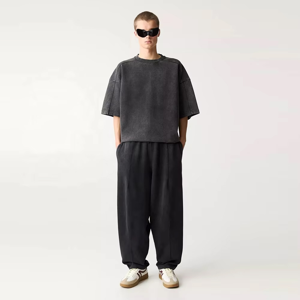 Charlo Vintage Washed Oversized Tee – Relaxed Streetwear Essential