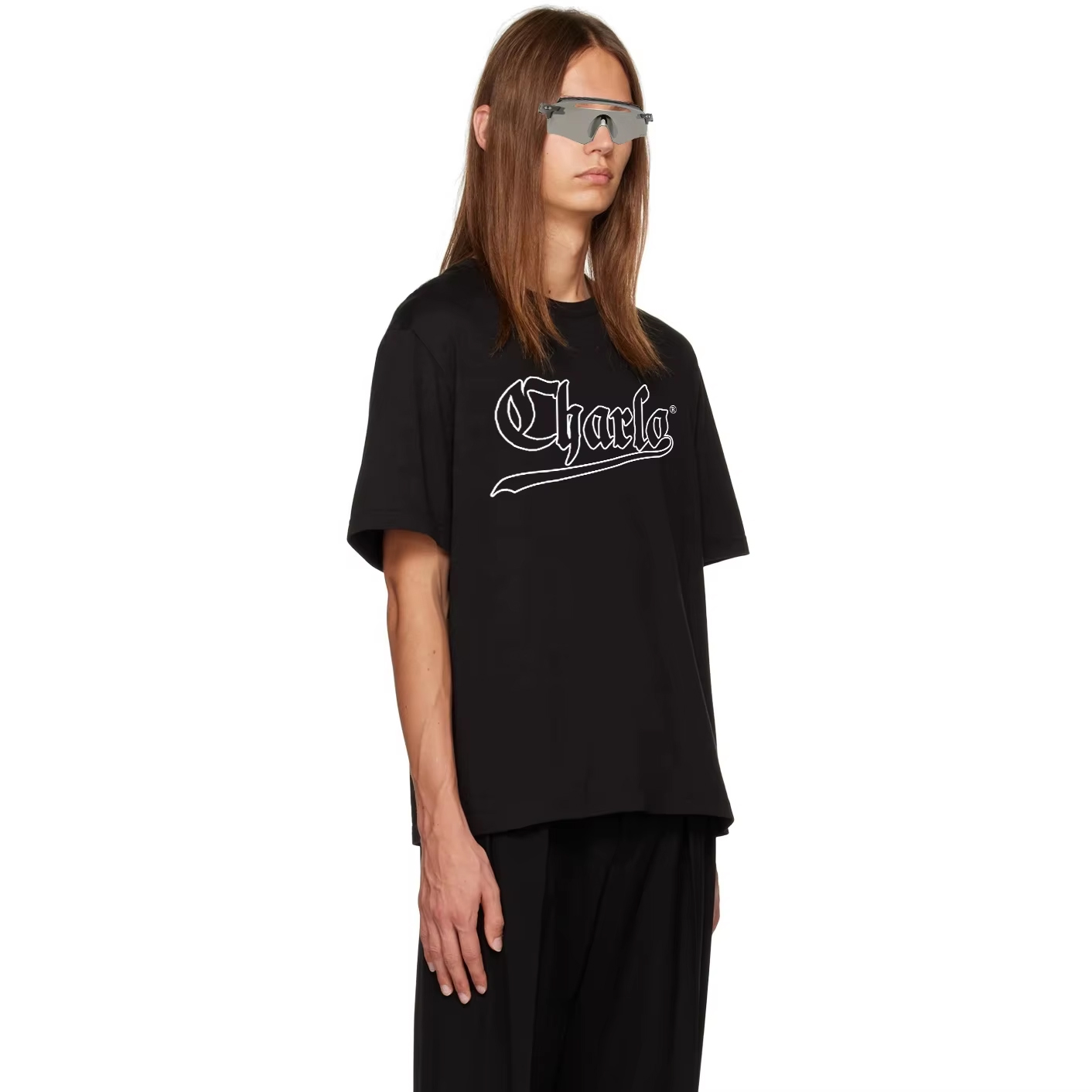 Charlo Oversized Tee – Customizable Heavyweight Streetwear
