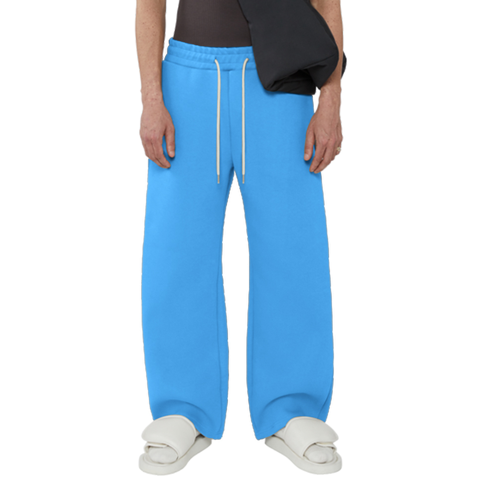 Classic Wide-Leg Streetwear Sweatpants – Relaxed Fit, Customizable