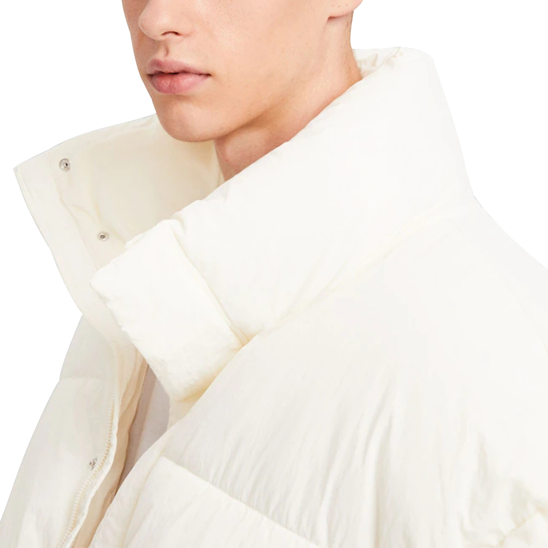 Customizable Khaki Puffer Jacket – Streetwear Outerwear