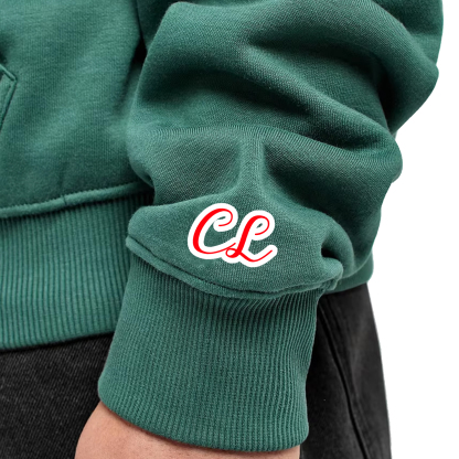 Custom Zip-Up Hoodie | Oversized Streetwear Hooded Jacket | OEM/ODM Private Label Clothing