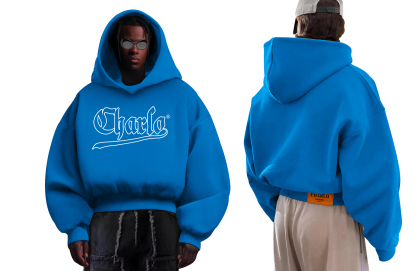 Custom Short-Length Heavyweight Hoodie – Multiple Colors & Finishes