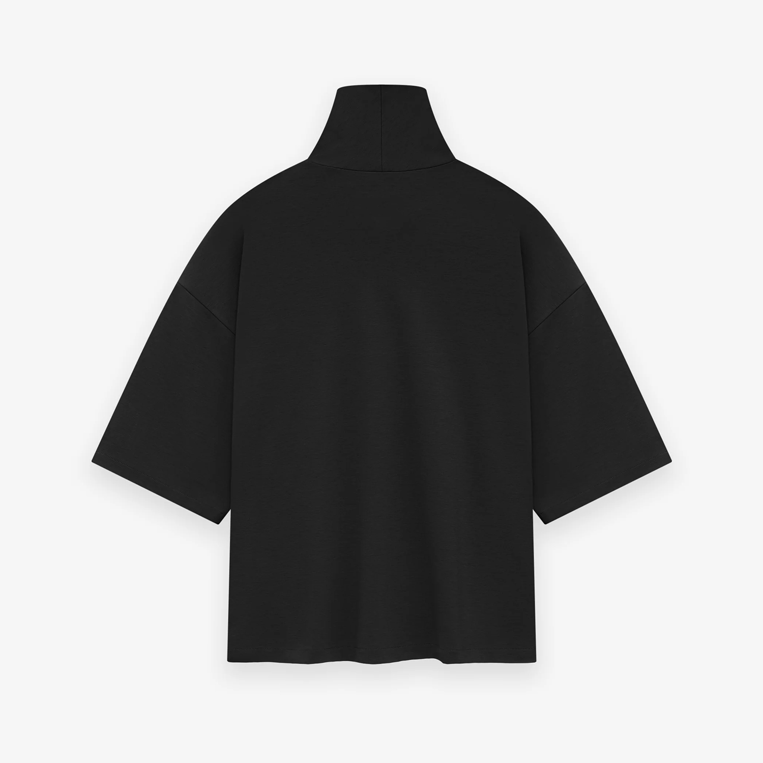 Premium Oversized Turtleneck T-Shirt – Modern Minimalist Streetwear