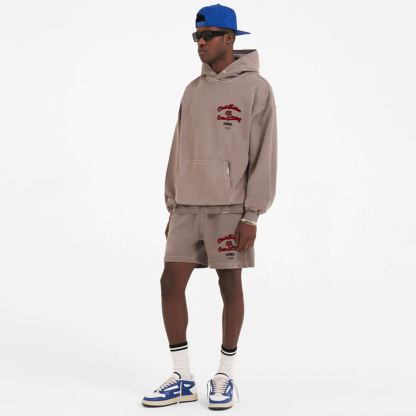 Washed Vintage Pullover Hoodie | Oversized Streetwear Hoodie | Custom OEM & ODM