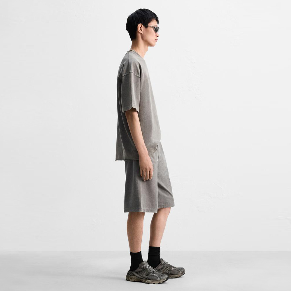 Vintage Washed Oversized T-Shirt | Custom Streetwear Tee | OEM/ODM Private Label Clothing
