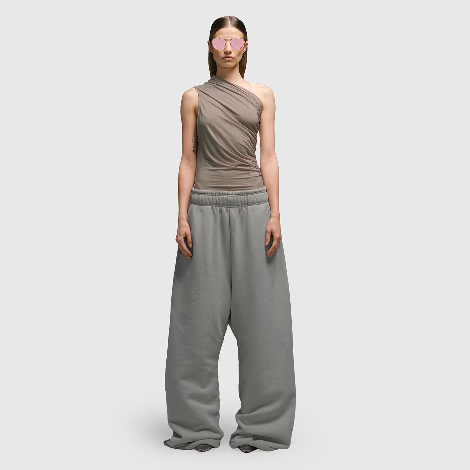 Oversized Comfort Sweatpants – Streetwear Wide-Leg Lounge Pants
