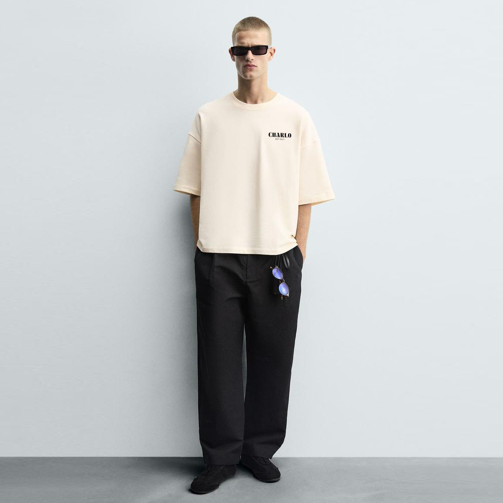 Premium Oversized T-Shirt – Minimalist Streetwear with Custom Branding