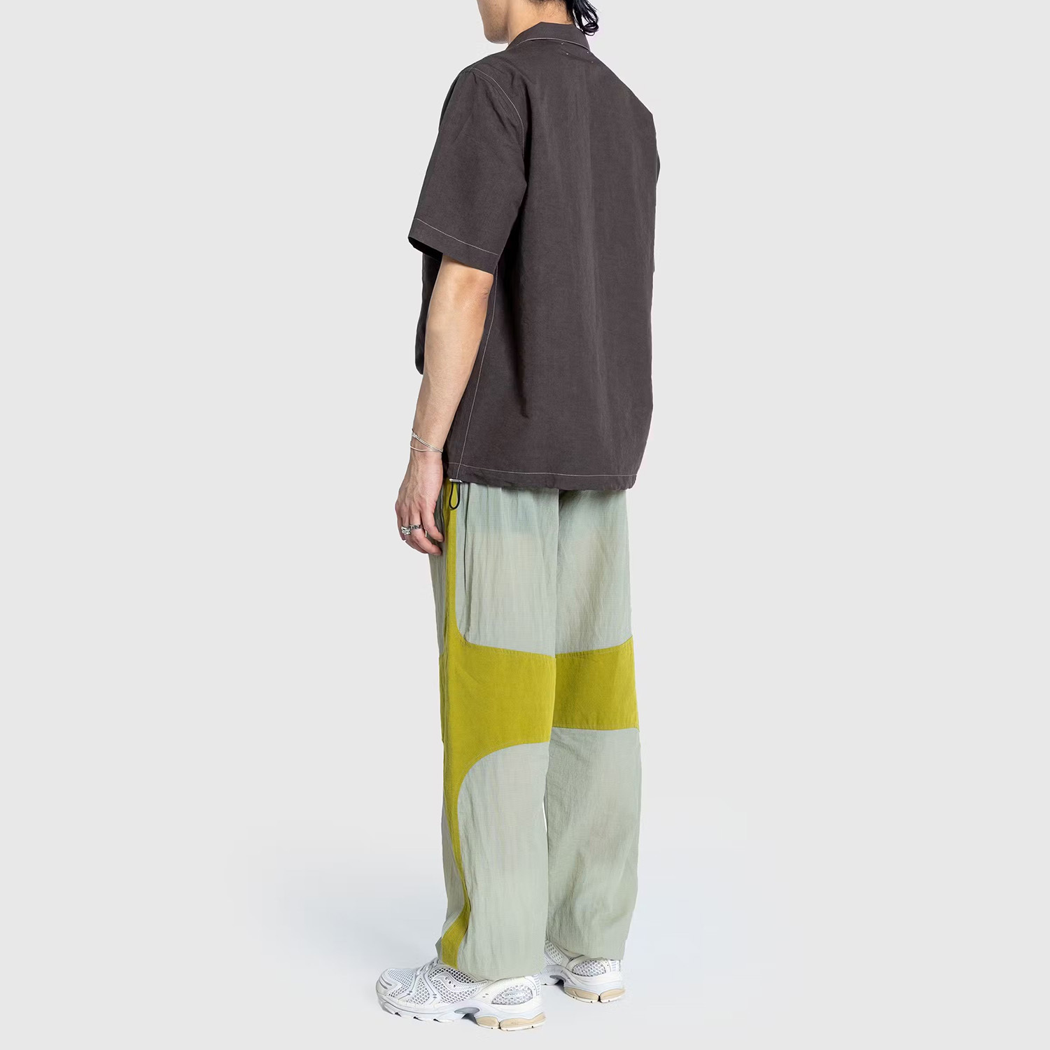 Color Block Loose Fit Pants | Lightweight Streetwear | Customizable