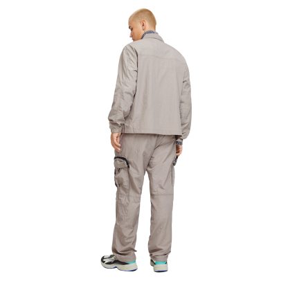 Charlo Fashion Lightweight Zip-Up Utility Jacket – Modern & Functional