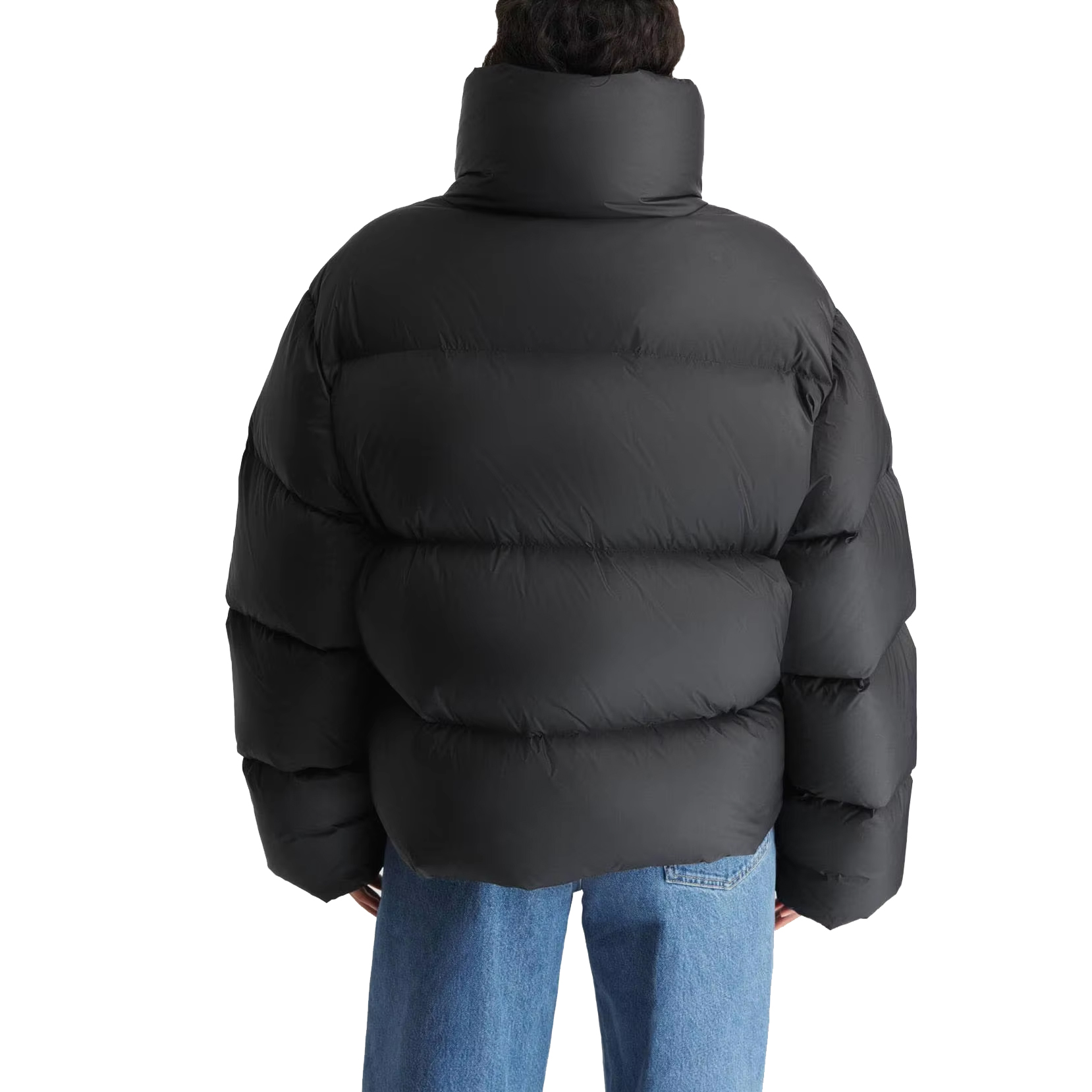 Charlo Fashion Oversized Sculpted Puffer – Modern Warmth & Statement Style