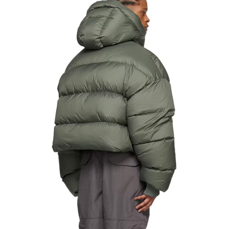 Charlo Fashion Oversized Cropped Puffer – Urban Street Style & Cozy Warmth  