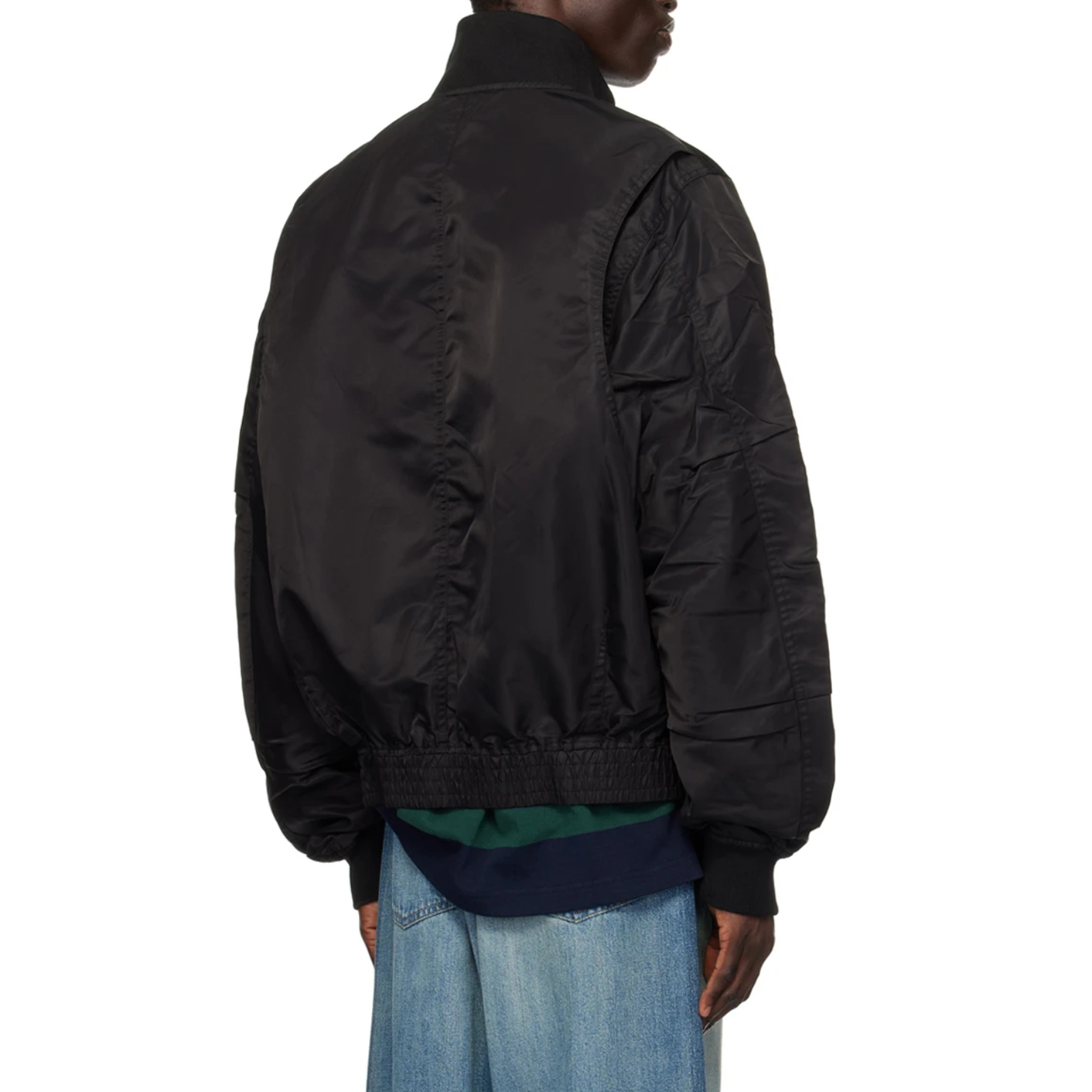 Charlo Fashion Multi-Pocket Bomber Jacket – Sleek Streetwear Utility Design