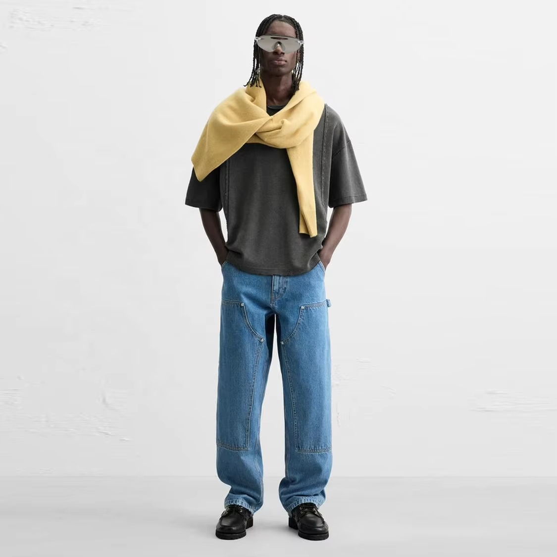 Charlo Vintage Wash Oversize Tee – Streetwear Essential