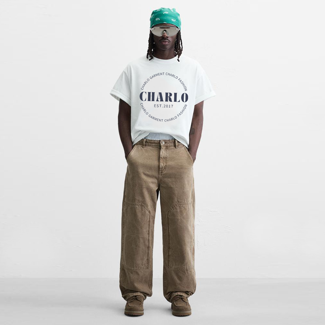 Custom Logo T-Shirt OEM/ODM | Premium Cotton Streetwear Tee | Private Label Apparel Manufacturing