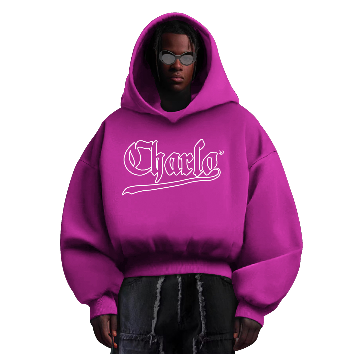 Custom Short-Length Heavyweight Hoodie – Multiple Colors & Finishes