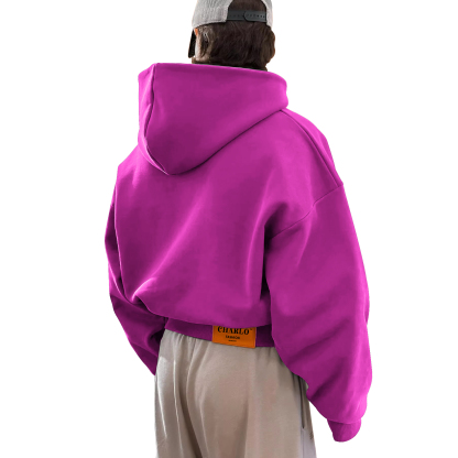 Custom Short-Length Heavyweight Hoodie – Multiple Colors & Finishes