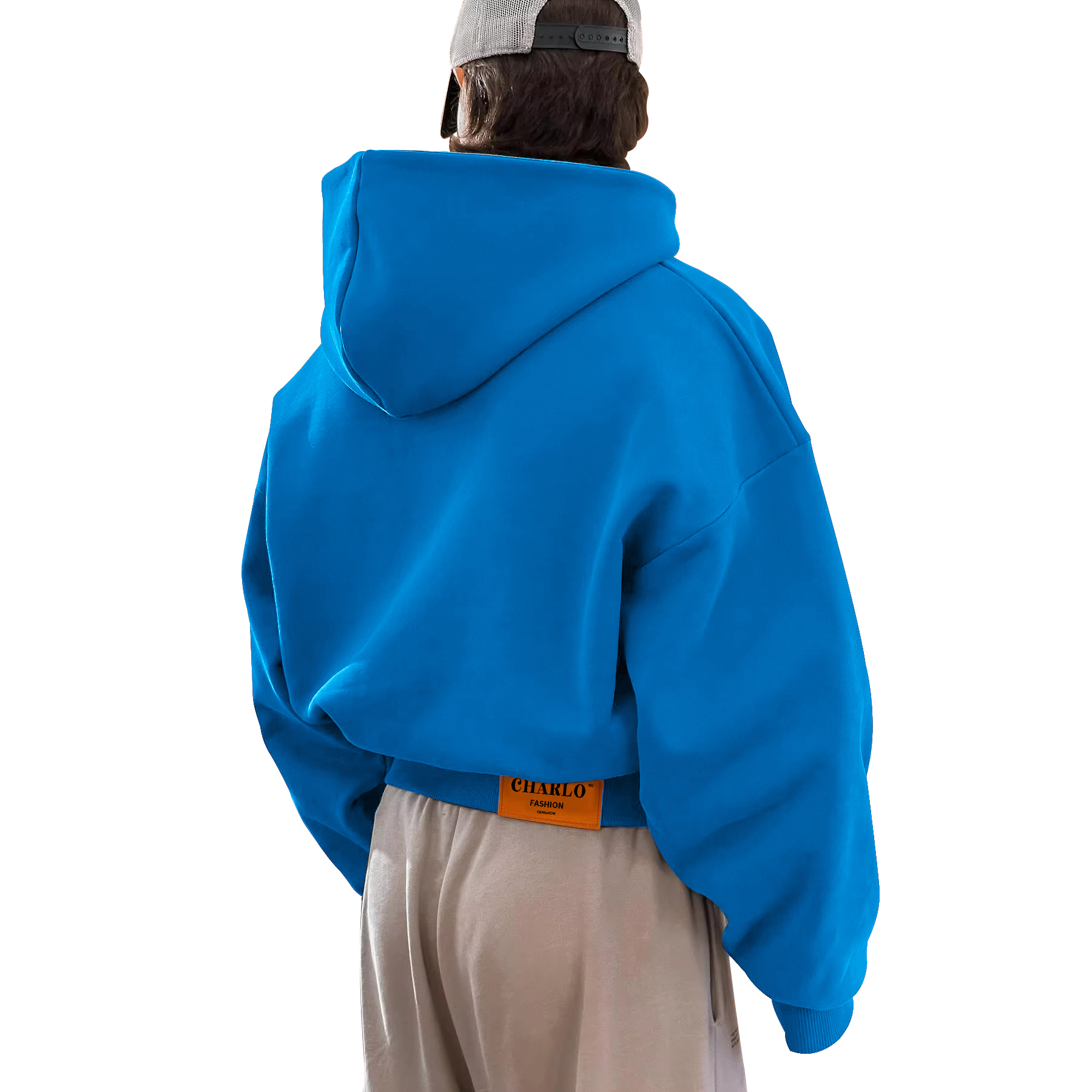 Custom Short-Length Heavyweight Hoodie – Multiple Colors & Finishes