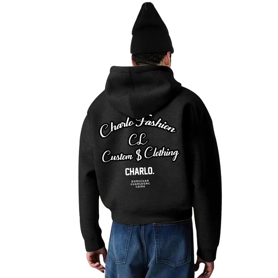 Custom Grey Zip-Up Hoodie | Oversized Streetwear Hooded Sweatshirt | OEM Private Label Manufacturer