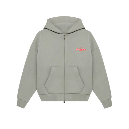 Black Hoodie & Wide-Leg Pants Set | Custom Embroidery & Print Options