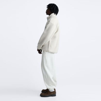 Charlo Fashion Two-Tone Fleece Jacket – Cozy Urban Streetwear 