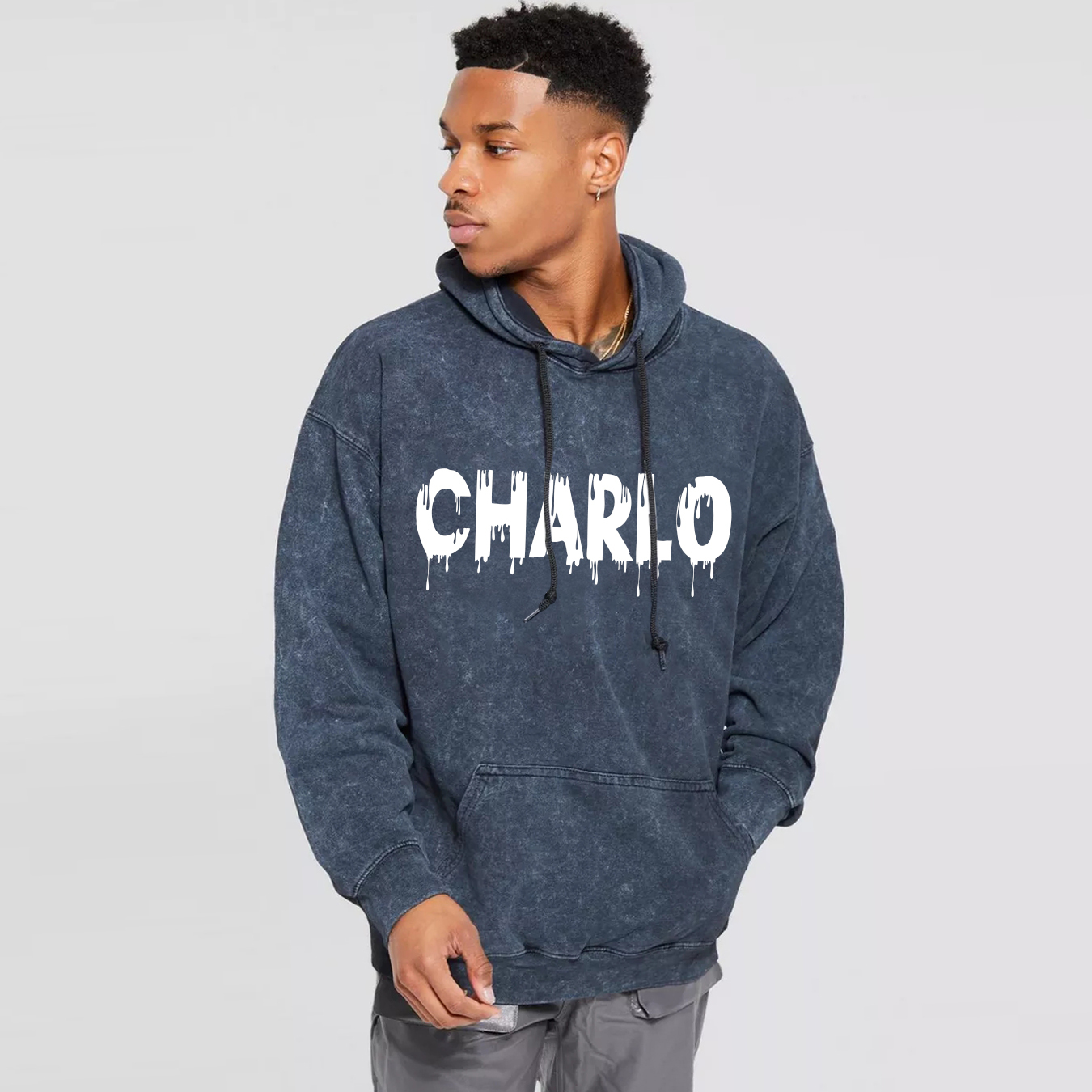 Custom Washed Pullover Hoodie | Oversized Streetwear Hoodie | OEM Private Label Manufacturer