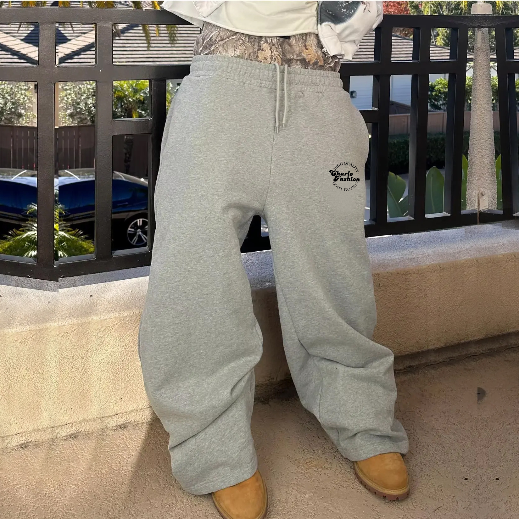 Oversized Streetwear Sweatpants  Relaxed Comfort & Urban Style