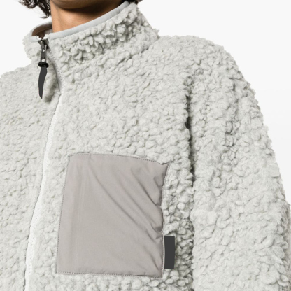Charlo Fashion Plush Sherpa Jacket – Cozy, Stylish & Fully Customizable