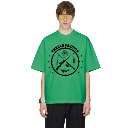 Charlo Graphic Oversized Tee – Bold Streetwear Statement