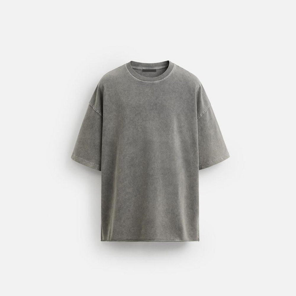 Vintage Washed Oversized T-Shirt | Custom Streetwear Tee | OEM/ODM Private Label Clothing