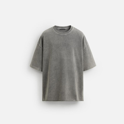 Vintage Washed Oversized T-Shirt | Custom Streetwear Tee | OEM/ODM Private Label Clothing
