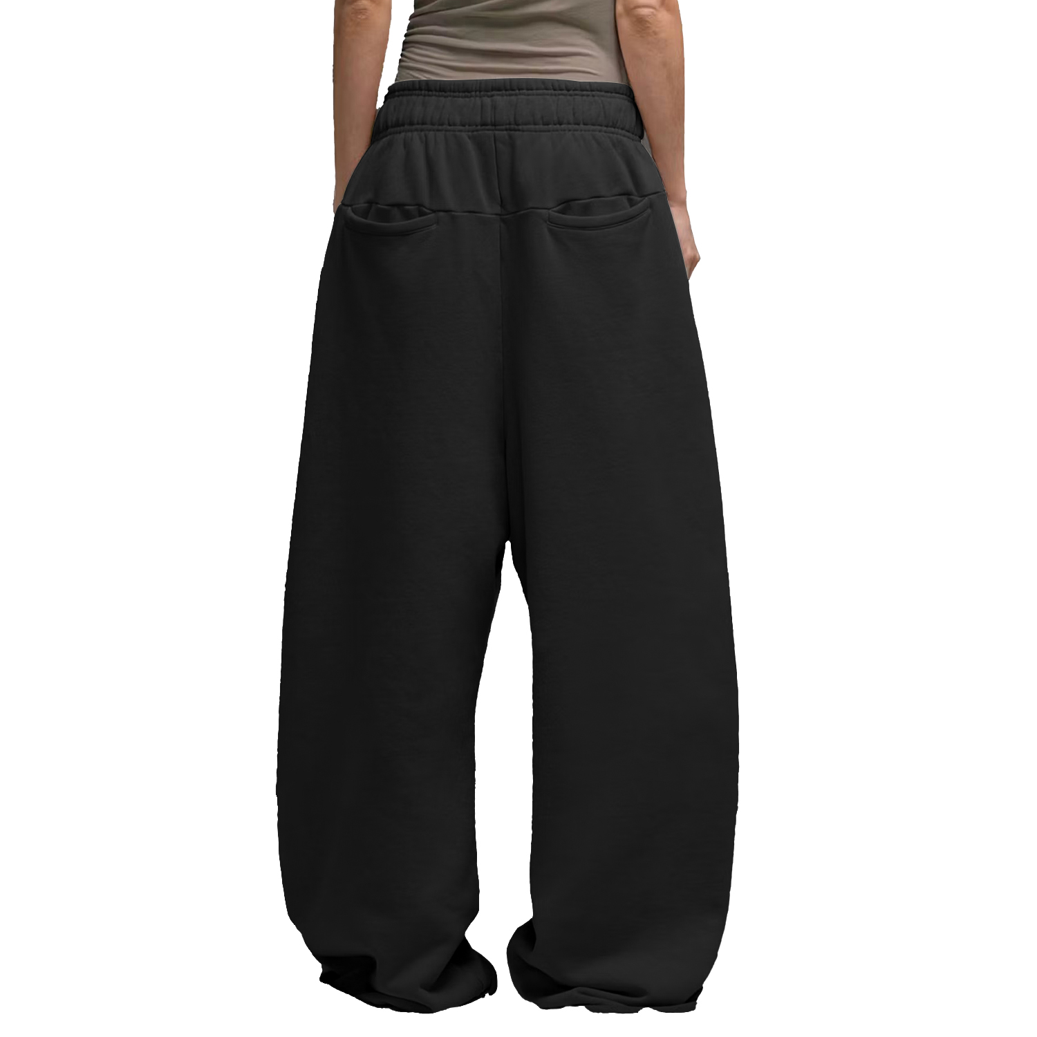 Oversized Comfort Sweatpants – Streetwear Wide-Leg Lounge Pants