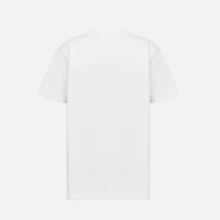 Men’s Casual Classic White T-Shirt – Customizable Logo