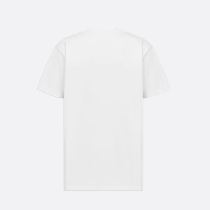 Men’s Casual Classic White T-Shirt – Customizable Logo