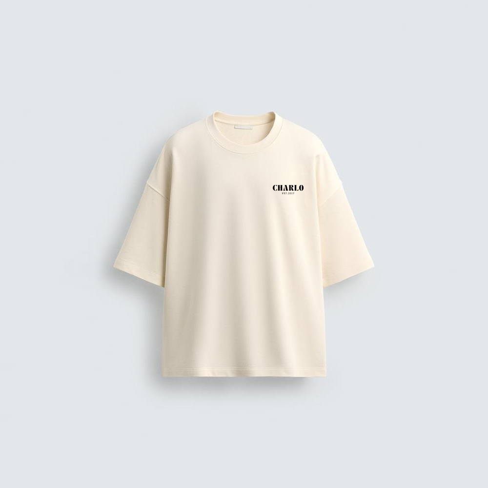 Premium Oversized T-Shirt – Minimalist Streetwear with Custom Branding