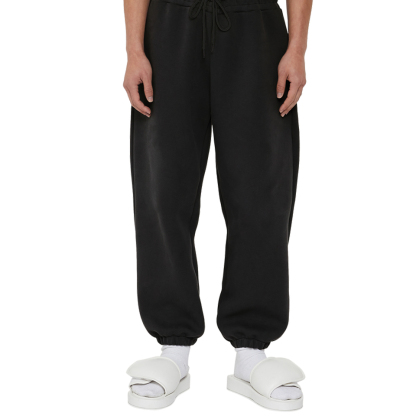 Charcoal Wide-Leg Sweatpants | Casual Streetwear | Customizable