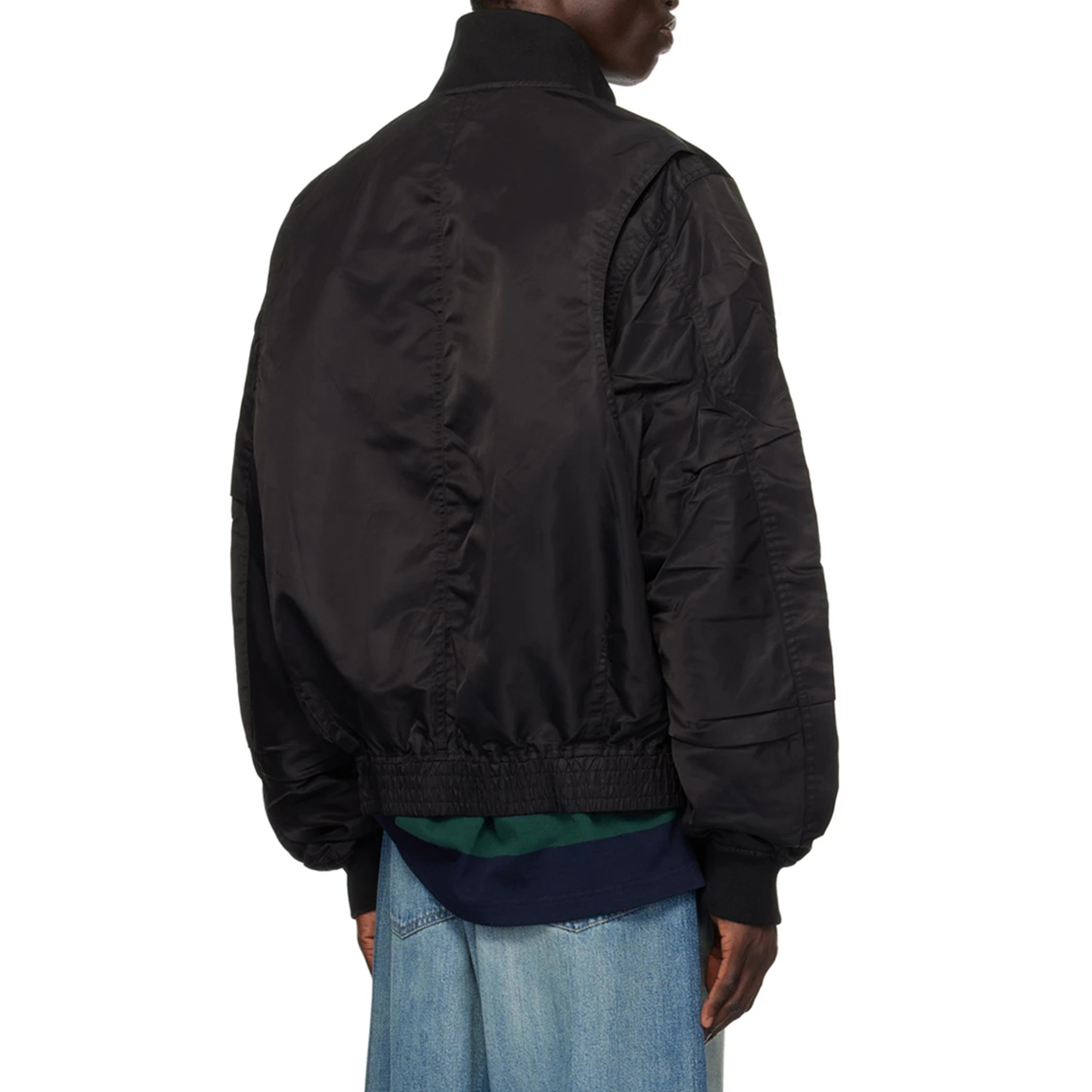Charlo Fashion Multi-Pocket Bomber Jacket – Sleek Streetwear Utility Design