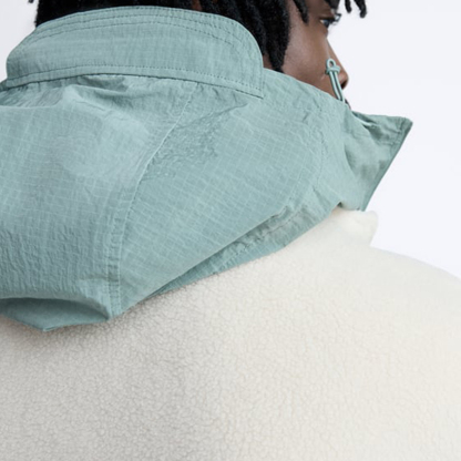 Charlo Fashion Two-Tone Fleece Jacket – Cozy Urban Streetwear 