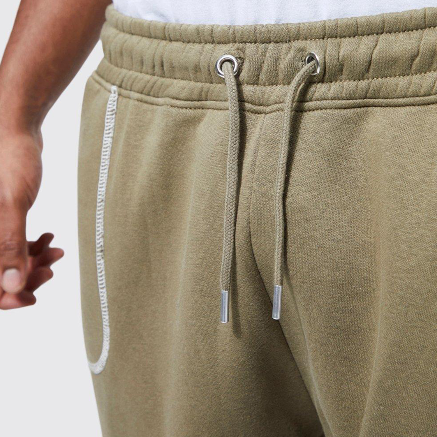 Custom Terry Cargo Shorts with Contrast Stitching – Streetwear Utility Design, Multi-Pocket, OEM/ODM
