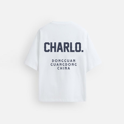 Custom Logo T-Shirt OEM/ODM | Premium Cotton Streetwear Tee | Private Label Apparel Manufacturing