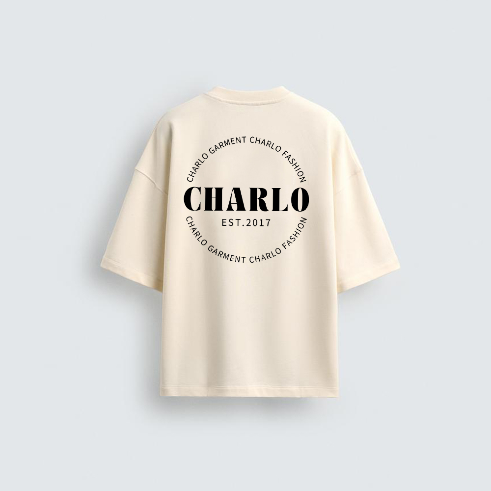 Premium Oversized T-Shirt – Minimalist Streetwear with Custom Branding