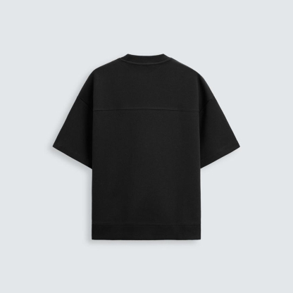 Minimalist Oversized Black T-Shirt – Streetwear Essential