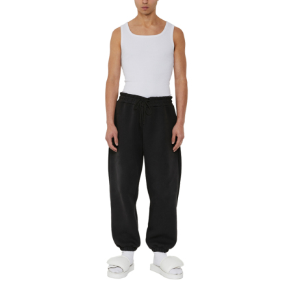 Charcoal Wide-Leg Sweatpants | Casual Streetwear | Customizable