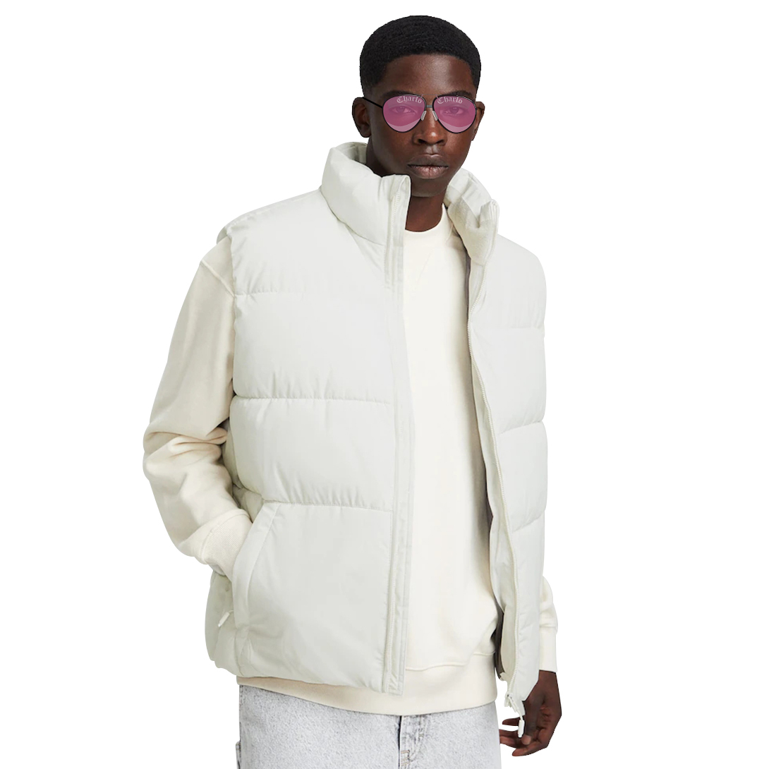 Customizable Black Puffer Jacket – Streetwear Outerwear