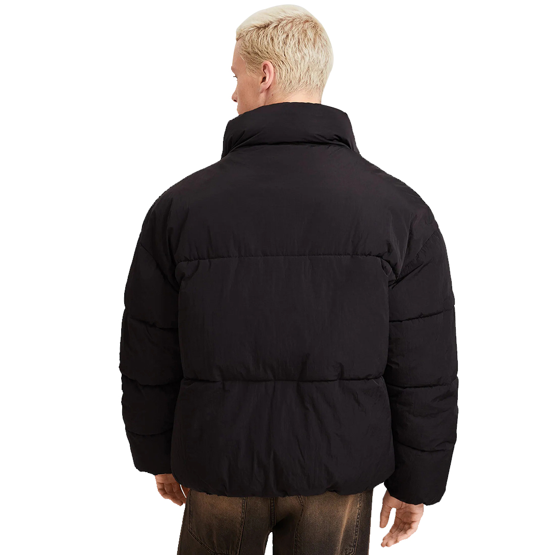 Customizable Khaki Puffer Jacket – Streetwear Outerwear