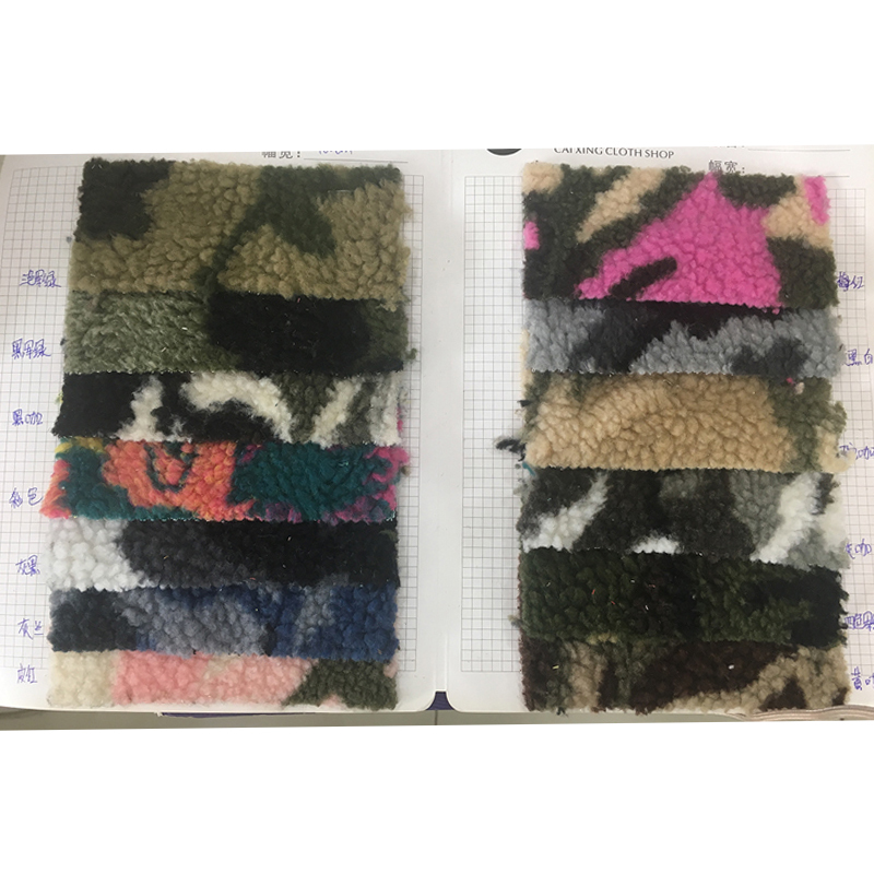 Charlo Fashion Camouflage Sherpa Fleece Jacket – Cozy & Trendy