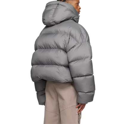 Charlo Fashion Oversized Cropped Puffer – Urban Street Style & Cozy Warmth  