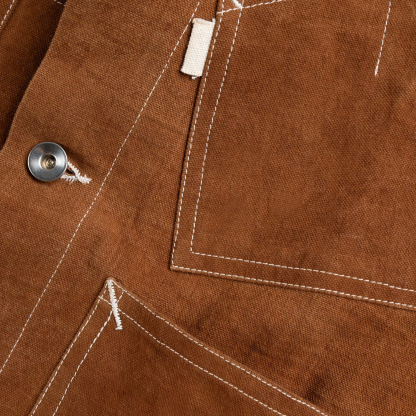 Charlo Fashion Suede Patchwork Jacket – Contemporary Streetwear with Statement Pockets