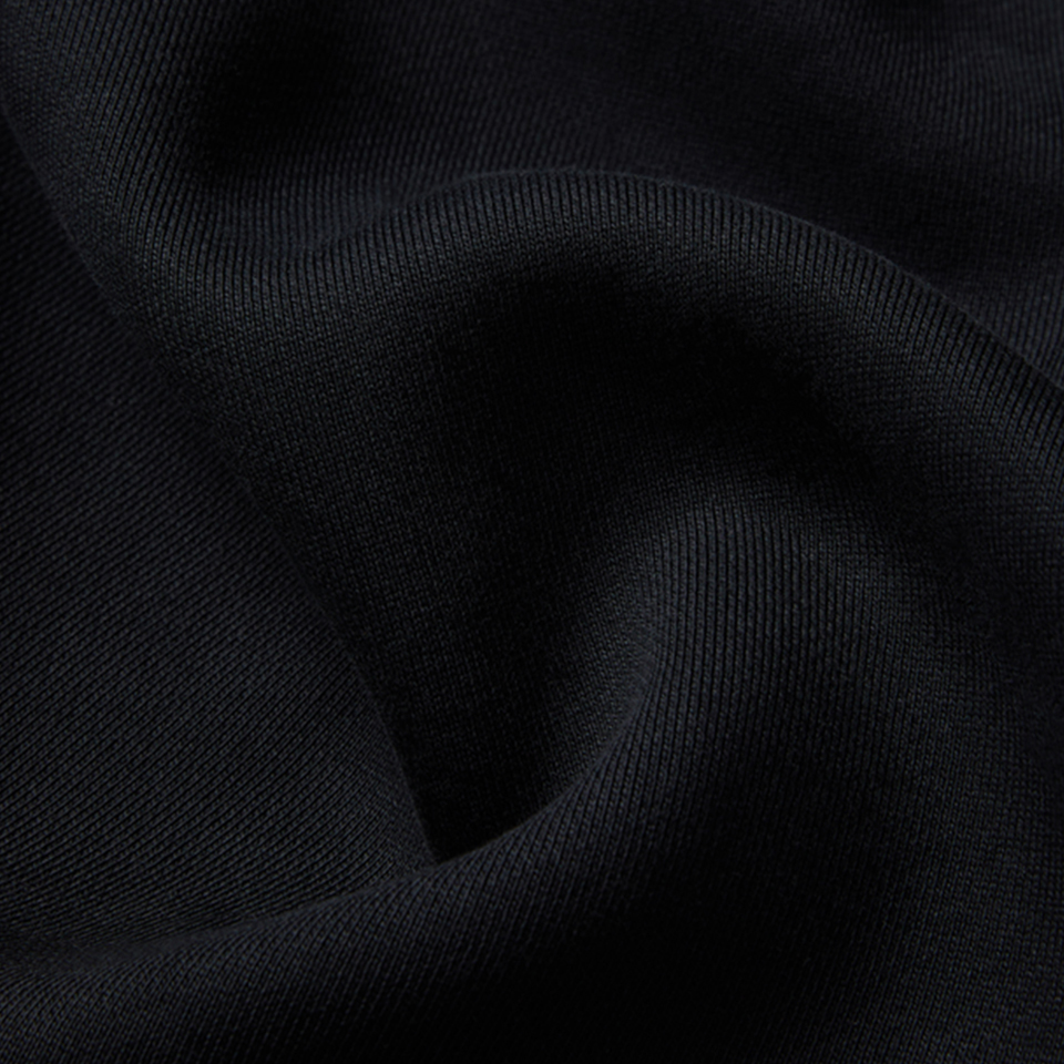 Premium Black Streetwear Tracksuit – Relaxed Fit Hoodie & Wide-Leg Sweatpants, Customizable