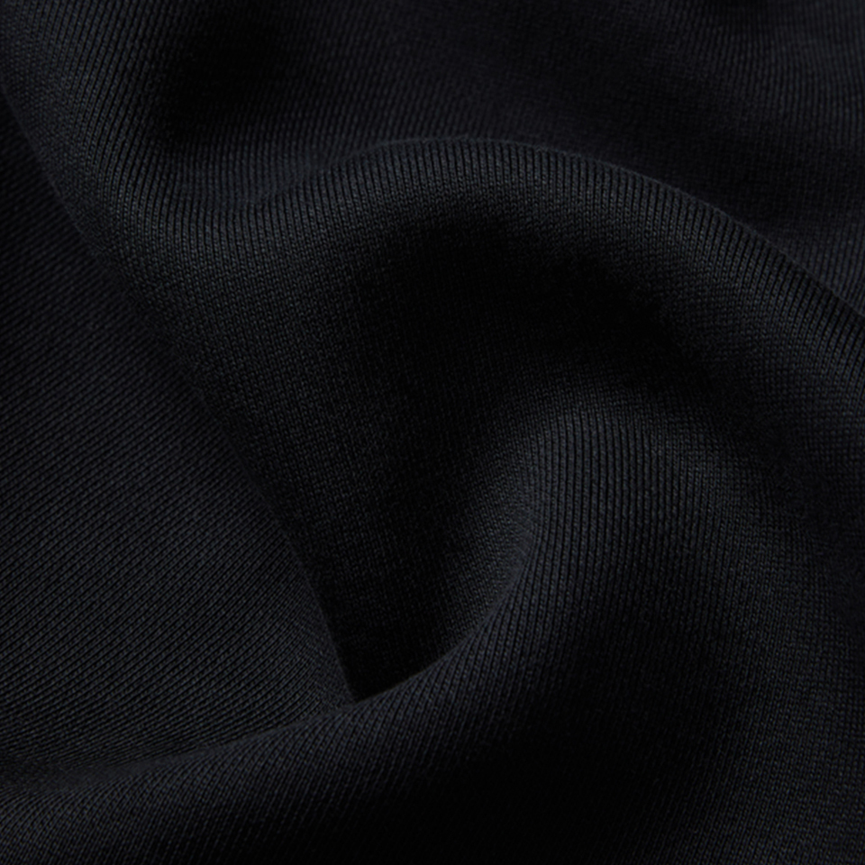 Premium Black Streetwear Tracksuit – Relaxed Fit Hoodie & Wide-Leg Sweatpants, Customizable